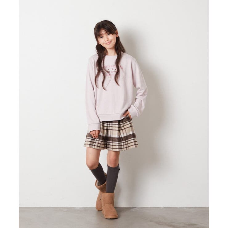 [140-150]アソートモチーフと裏毛トレーナー | a.v.v【KIDS】 | 詳細画像37 