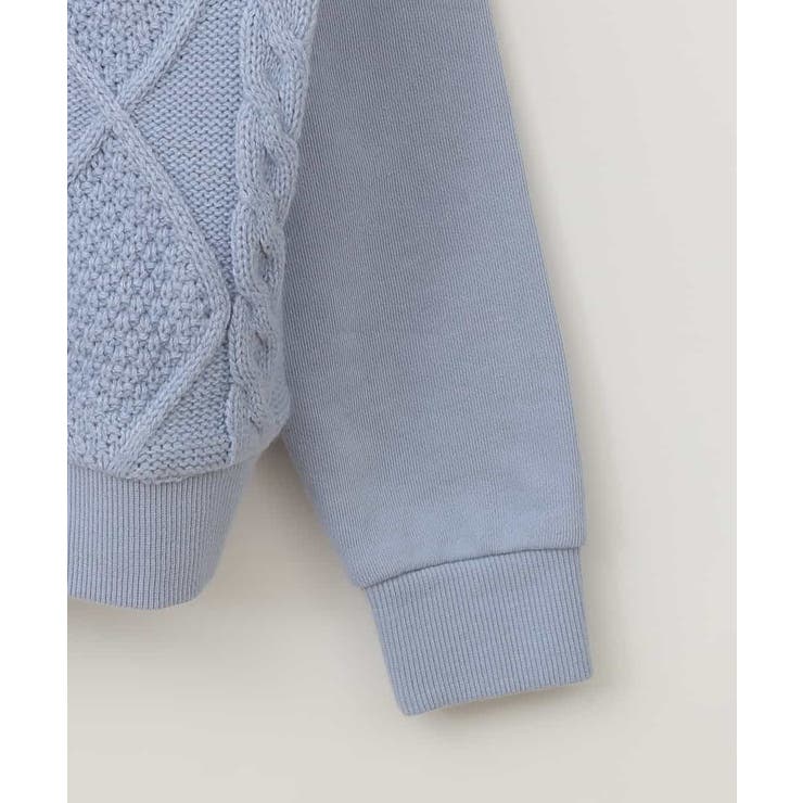 [140-150]ケーブルニットドッキングトレーナー | a.v.v【KIDS】 | 詳細画像24 