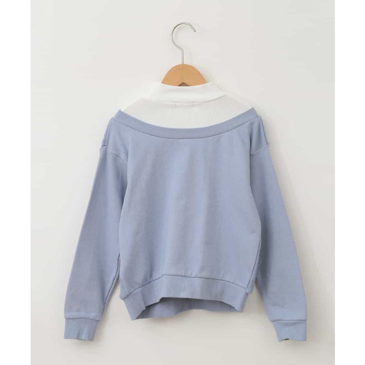 [160]ケーブルニットドッキングトレーナー | a.v.v【KIDS】 | 詳細画像3 