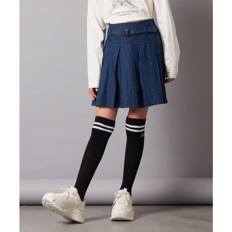 [100-130]ベルト付きプリーツスカパン | a.v.v【KIDS】 | 詳細画像22 