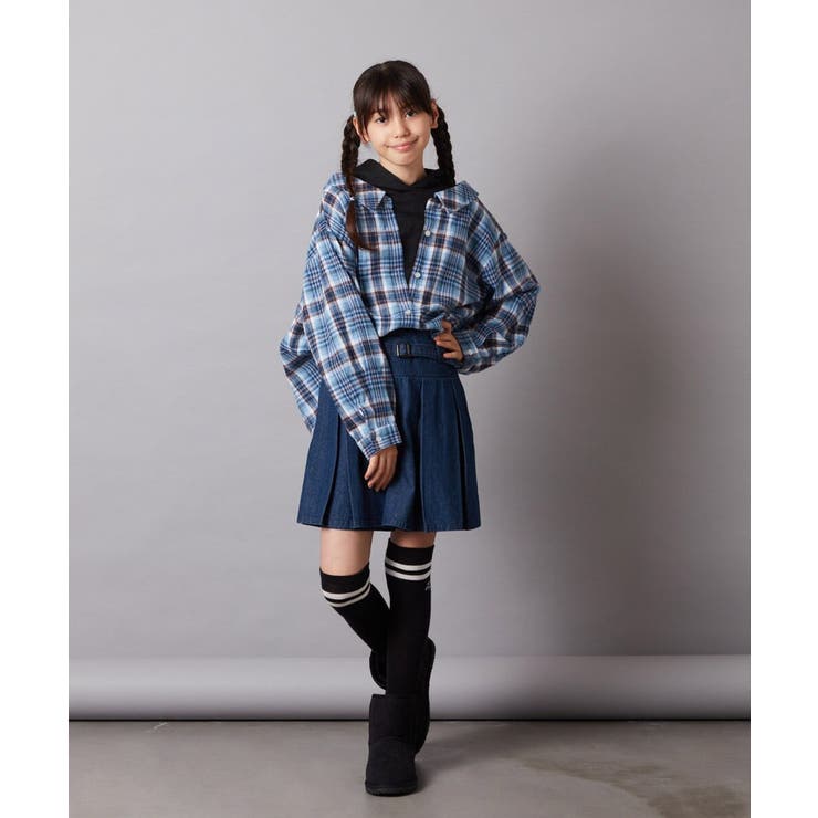 [100-130]ベルト付きプリーツスカパン | a.v.v【KIDS】 | 詳細画像31 