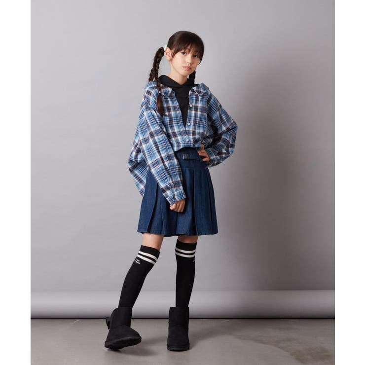 [100-130]ベルト付きプリーツスカパン | a.v.v【KIDS】 | 詳細画像32 