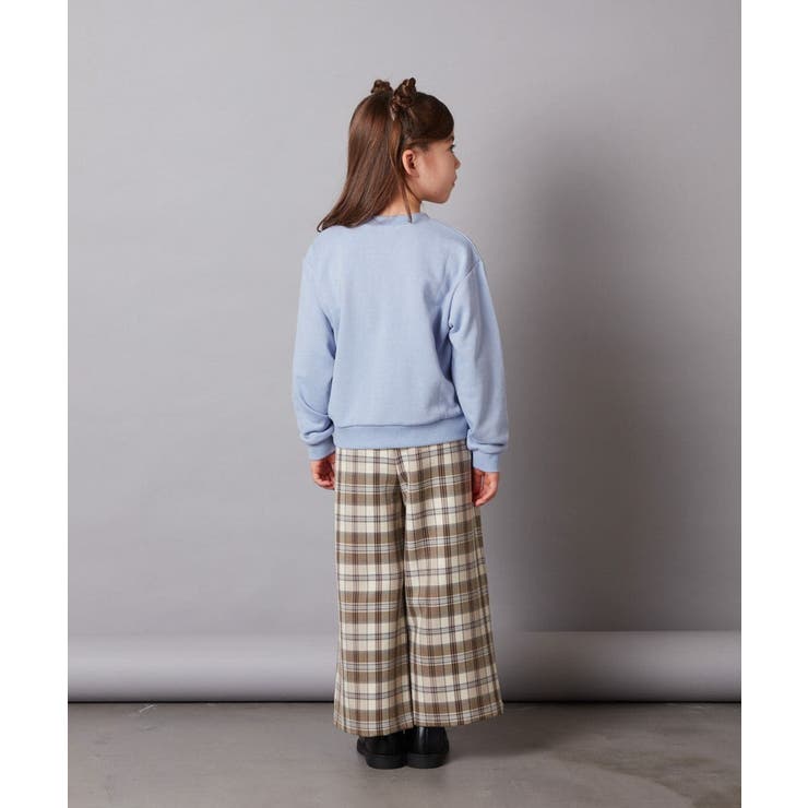 [120-130]サスペンダー付きワイドパンツ | a.v.v【KIDS】 | 詳細画像11 