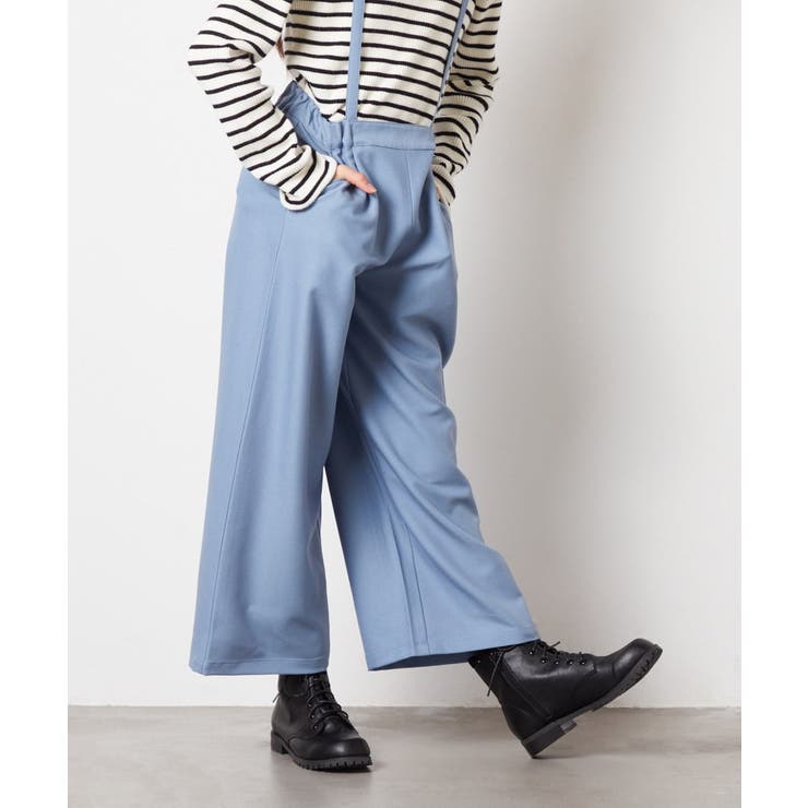 [120-130]サスペンダー付きワイドパンツ | a.v.v【KIDS】 | 詳細画像29 