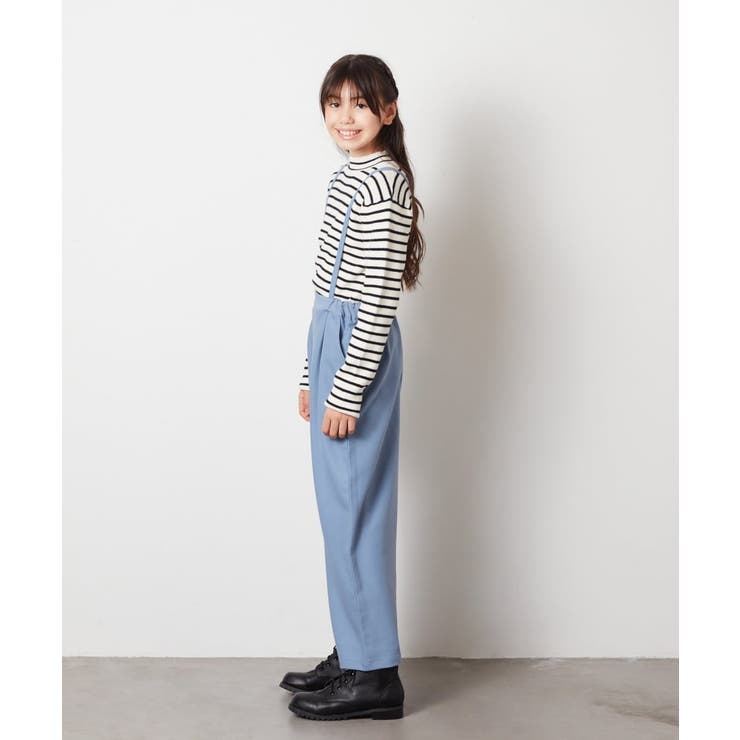 [120-130]サスペンダー付きワイドパンツ | a.v.v【KIDS】 | 詳細画像33 