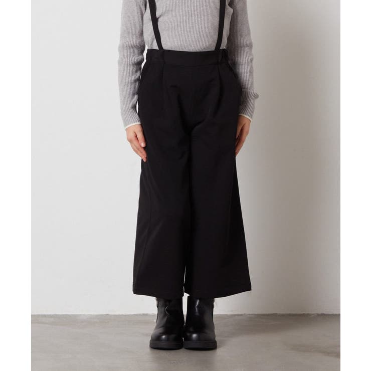 [120-130]サスペンダー付きワイドパンツ | a.v.v【KIDS】 | 詳細画像43 