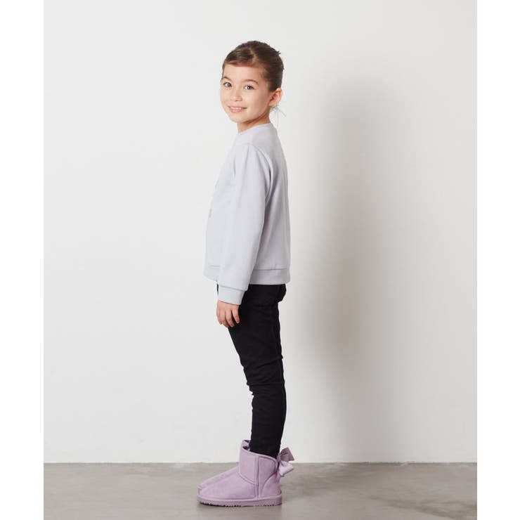 [100-160]裏起毛ストレッチスキニーパンツ | a.v.v【KIDS】 | 詳細画像12 