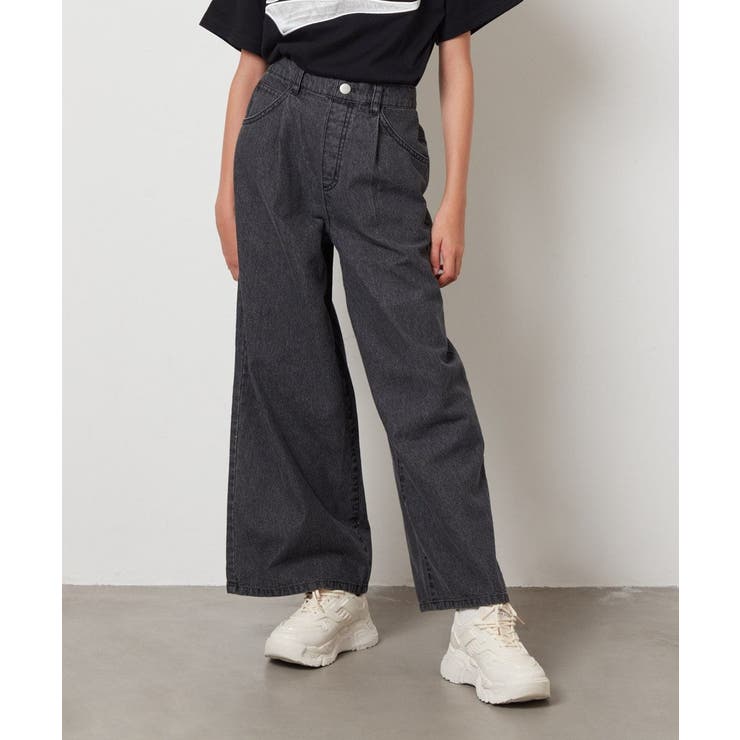 [120-130]デニムワイドパンツ | a.v.v【KIDS】 | 詳細画像22 