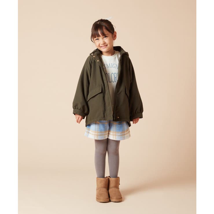 [100-160]シャギーチェックショートパンツ | a.v.v【KIDS】 | 詳細画像31 