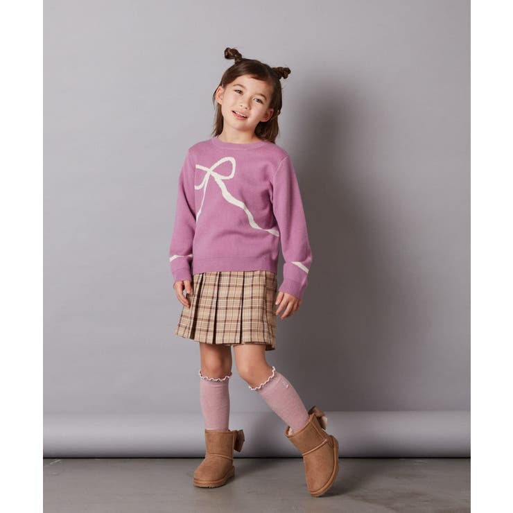 [140-150]ベルト付きプリーツスカパン | a.v.v【KIDS】 | 詳細画像20 