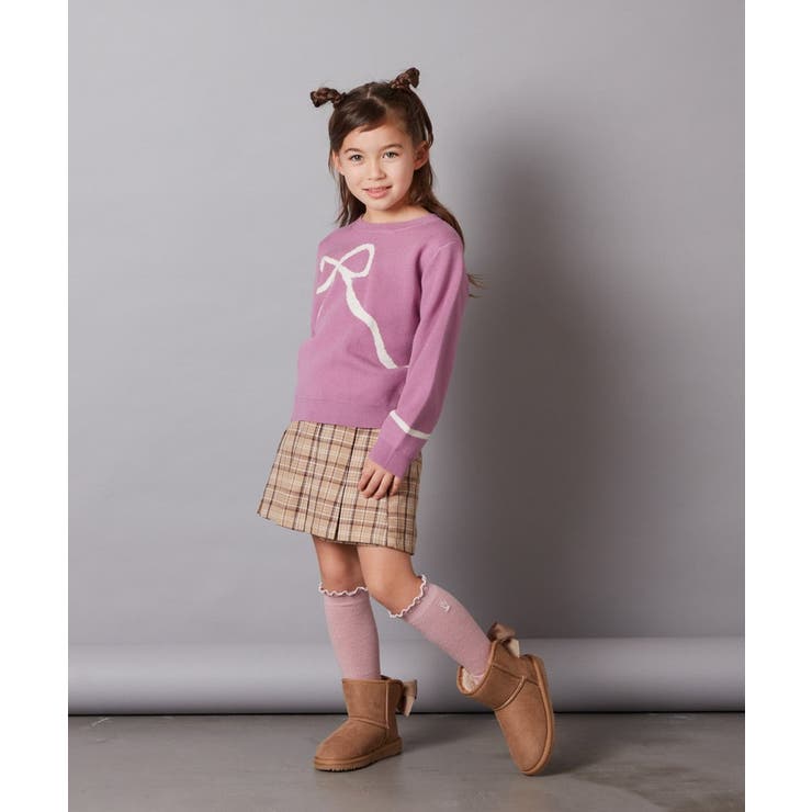 [140-150]ベルト付きプリーツスカパン | a.v.v【KIDS】 | 詳細画像23 