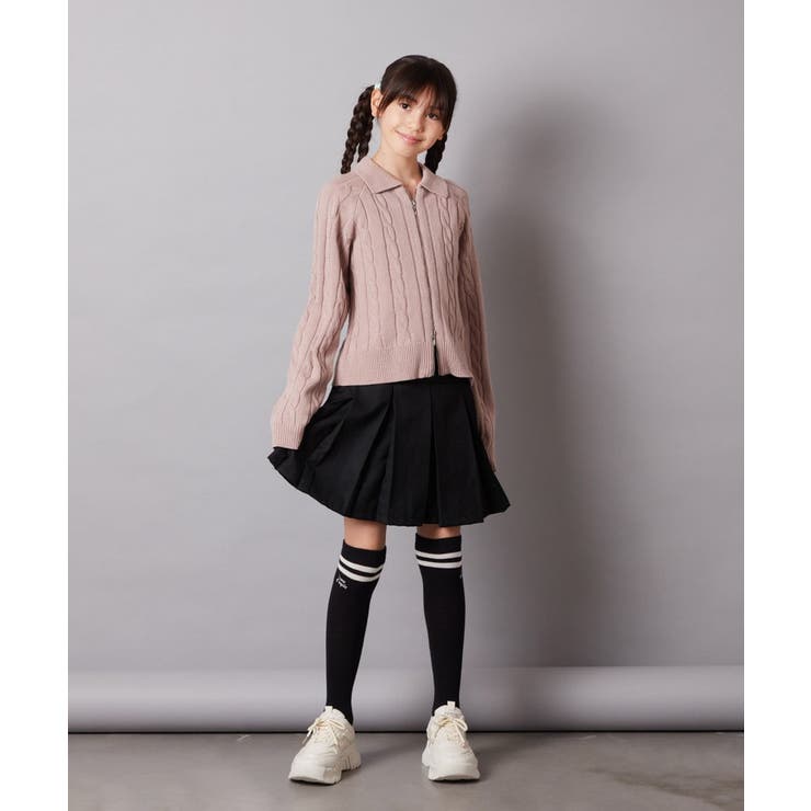 [140-150]ベルト付きプリーツスカパン | a.v.v【KIDS】 | 詳細画像37 