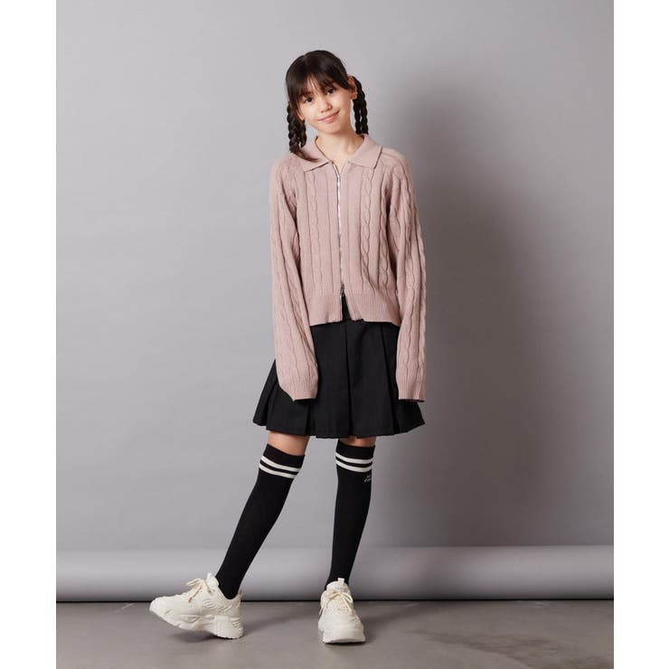 [140-150]ベルト付きプリーツスカパン | a.v.v【KIDS】 | 詳細画像38 