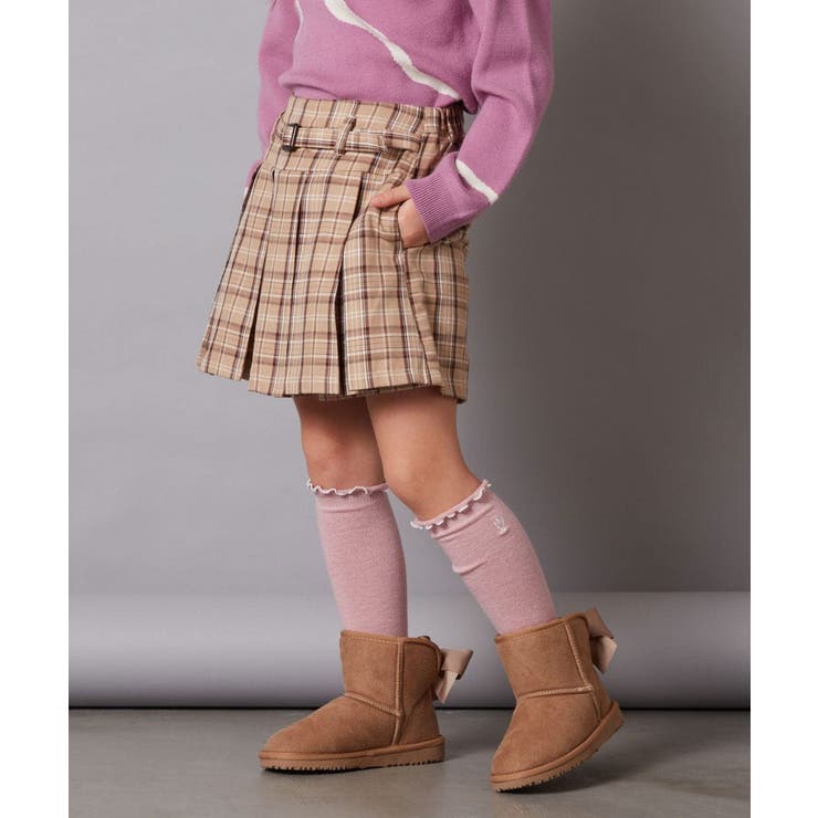 [160]ベルト付きプリーツスカパン | a.v.v【KIDS】 | 詳細画像43 