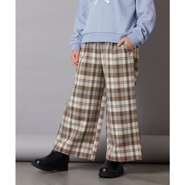 [160]サスペンダー付きワイドパンツ | a.v.v【KIDS】 | 詳細画像24 