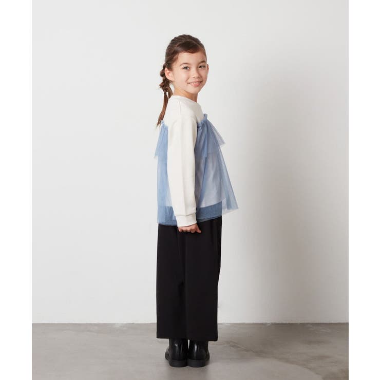 [160]サスペンダー付きワイドパンツ | a.v.v【KIDS】 | 詳細画像61 