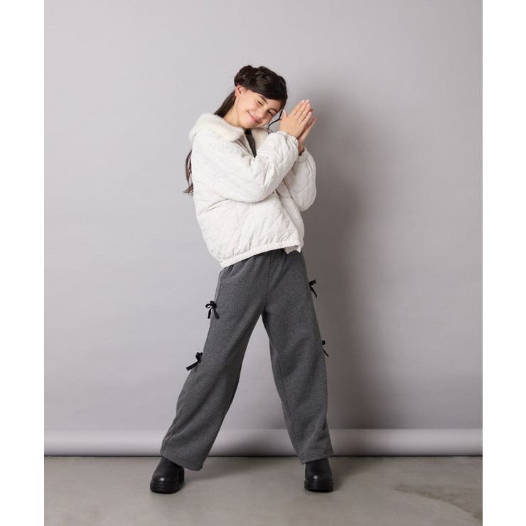 サイドリボンスウェットパンツ | a.v.v【KIDS】 | 詳細画像15 