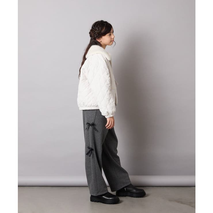 サイドリボンスウェットパンツ | a.v.v【KIDS】 | 詳細画像17 