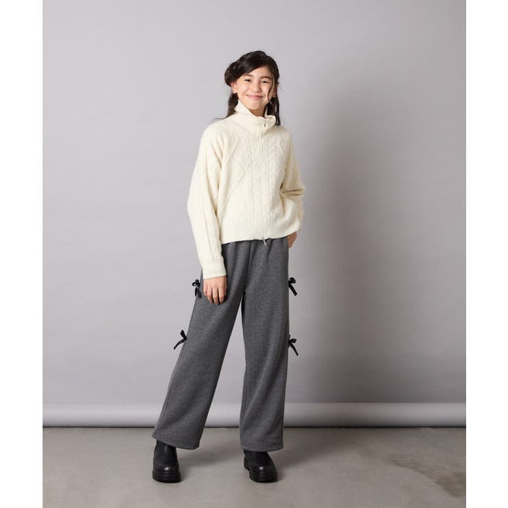 サイドリボンスウェットパンツ | a.v.v【KIDS】 | 詳細画像20 