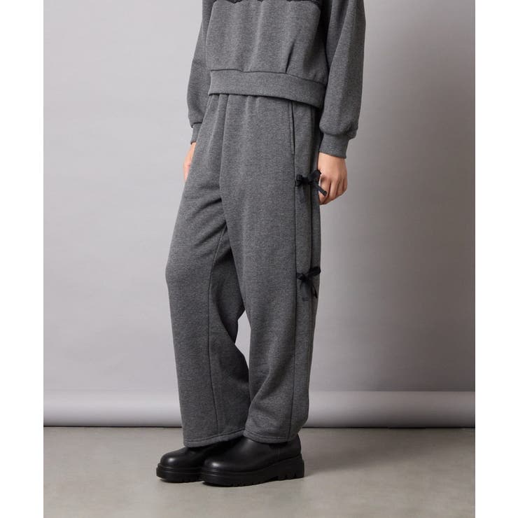 サイドリボンスウェットパンツ | a.v.v【KIDS】 | 詳細画像3 