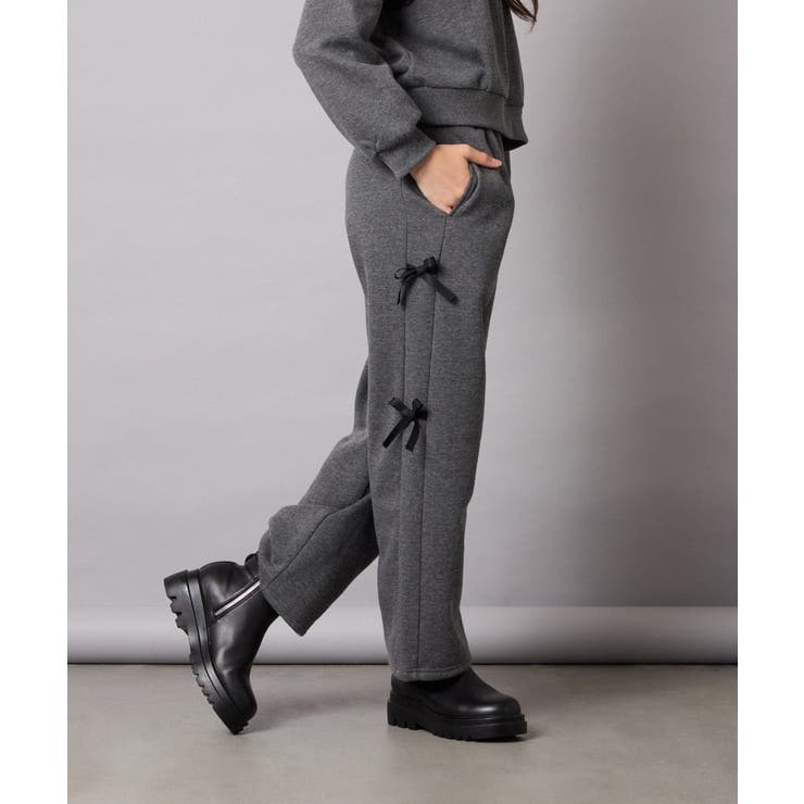 サイドリボンスウェットパンツ | a.v.v【KIDS】 | 詳細画像4 