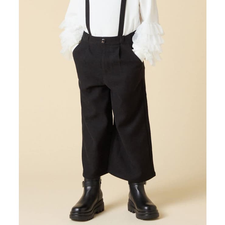 ブラック | [120 160]【人気の定番パンツ 通学にもオススメ | a.v.v【KIDS】