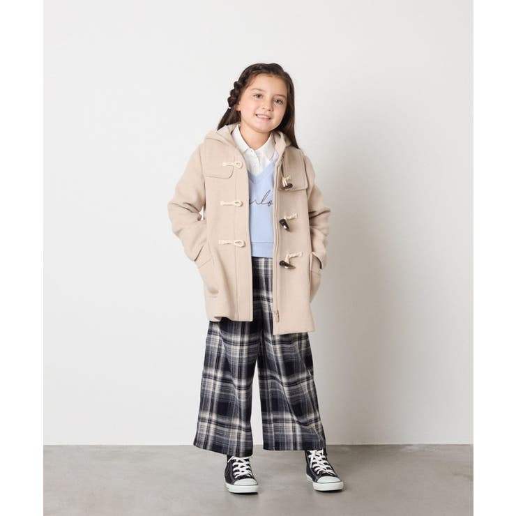 サス付きチェックワイドパンツ | a.v.v【KIDS】 | 詳細画像15 