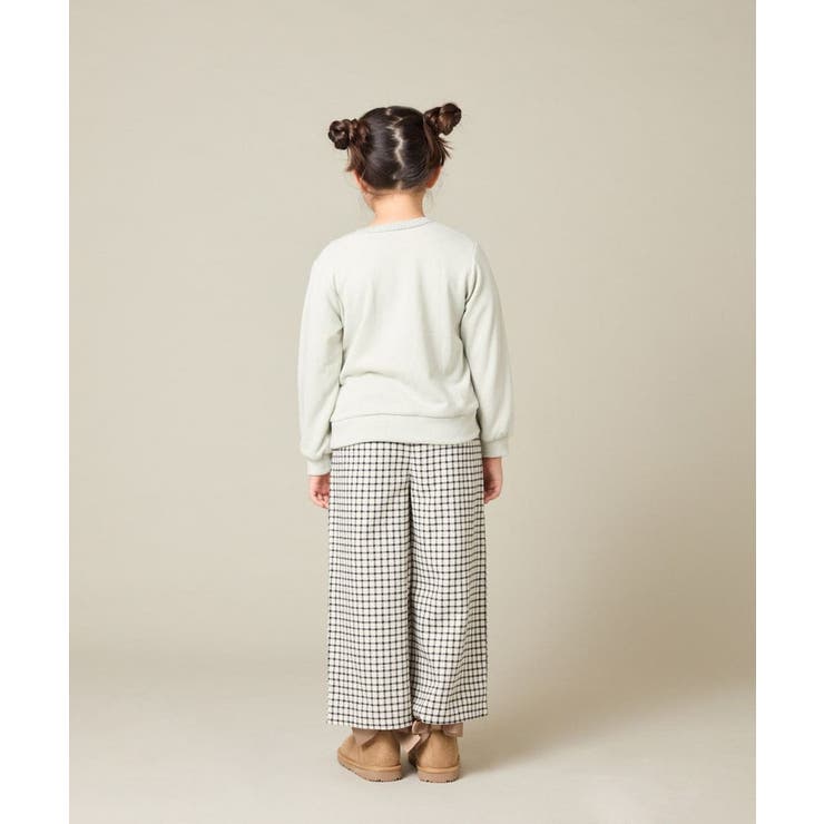 サス付きチェックワイドパンツ | a.v.v【KIDS】 | 詳細画像27 