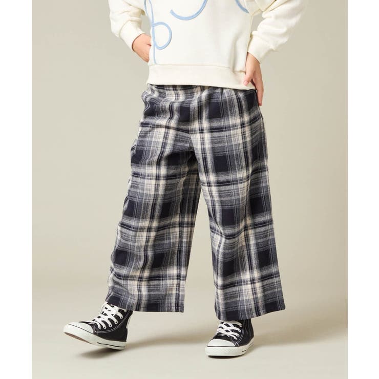 サス付きチェックワイドパンツ | a.v.v【KIDS】 | 詳細画像43 