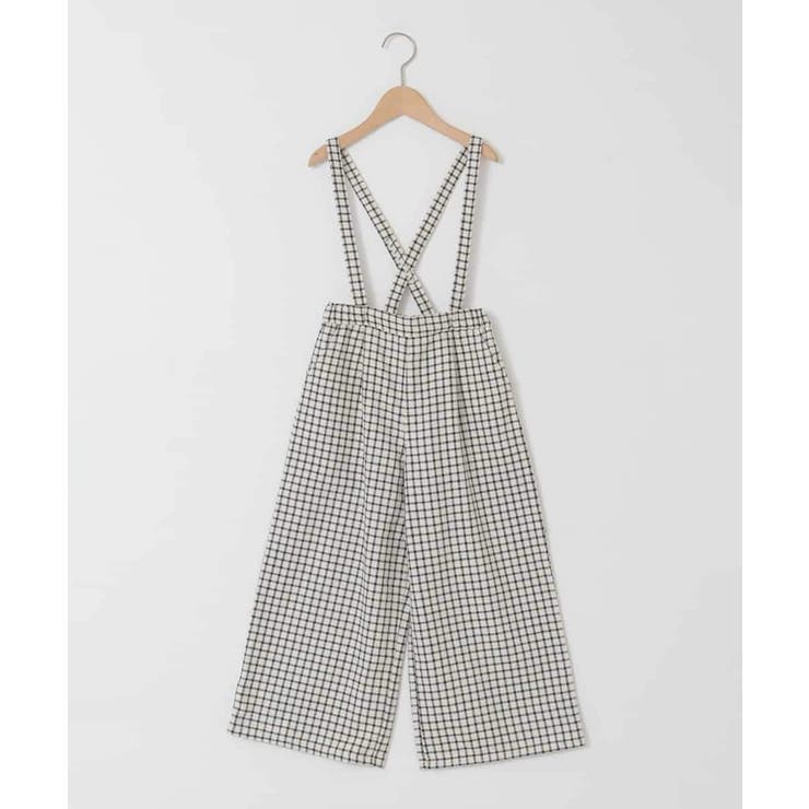 サス付きチェックワイドパンツ | a.v.v【KIDS】 | 詳細画像62 