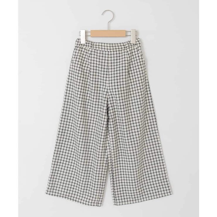 サス付きチェックワイドパンツ | a.v.v【KIDS】 | 詳細画像67 