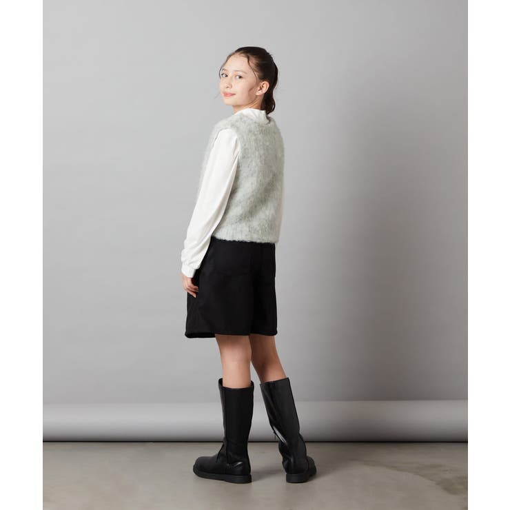 [100-130]フロントボタンスカパン | a.v.v【KIDS】 | 詳細画像18 