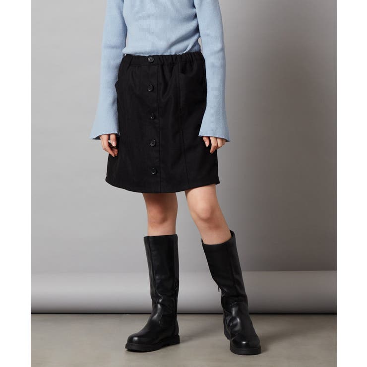 [100-130]フロントボタンスカパン | a.v.v【KIDS】 | 詳細画像3 