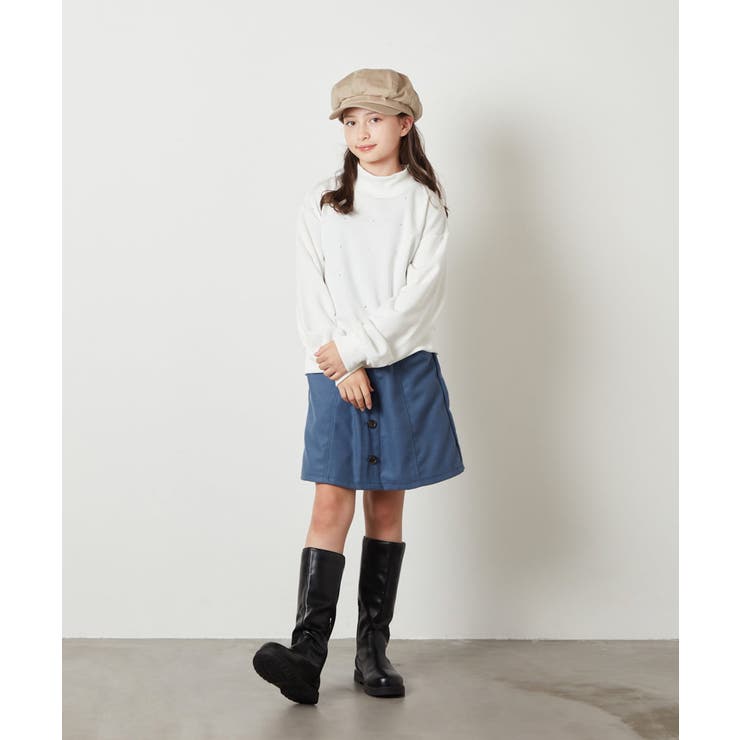 [100-130]フロントボタンスカパン | a.v.v【KIDS】 | 詳細画像38 