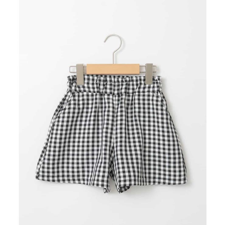 ブラック | [100-130]柄アソートキュロット | a.v.v【KIDS】