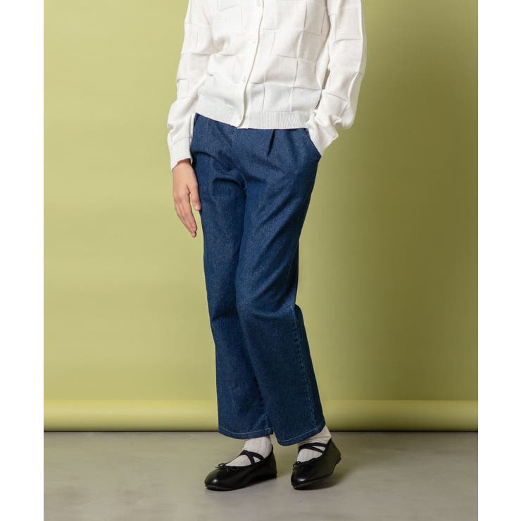 [140-150]【2WAY】サスペンダー付きテーパードパンツ | a.v.v【KIDS】 | 詳細画像1 