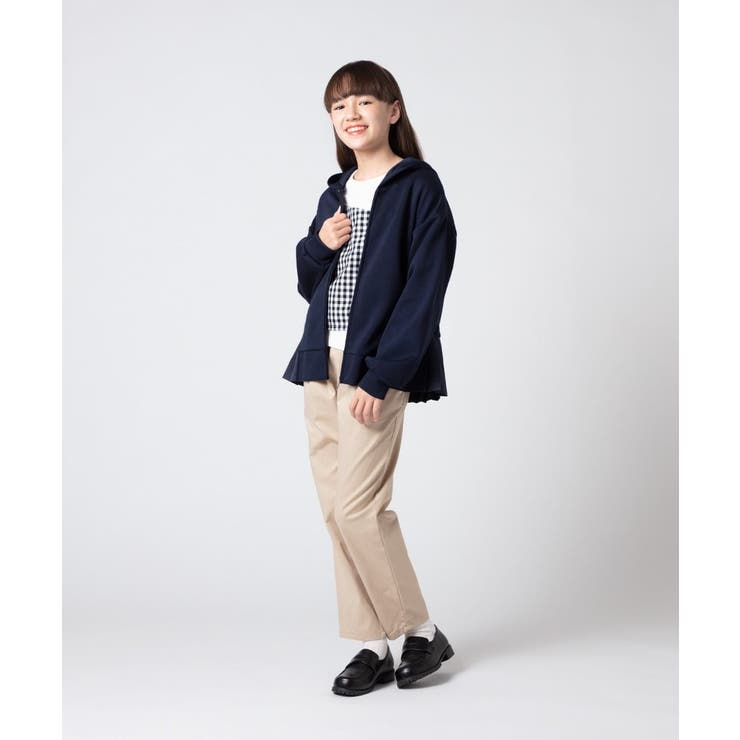 [140-150]【2WAY】サスペンダー付きテーパードパンツ | a.v.v【KIDS】 | 詳細画像12 