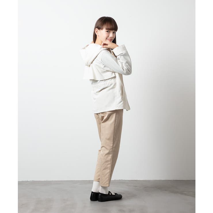 [140-150]【2WAY】サスペンダー付きテーパードパンツ | a.v.v【KIDS】 | 詳細画像15 