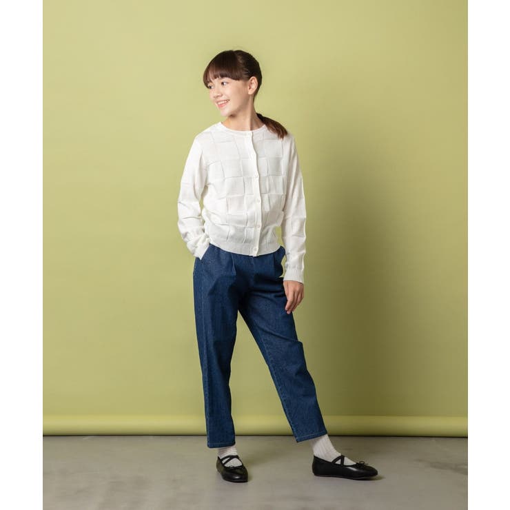 [140-150]【2WAY】サスペンダー付きテーパードパンツ | a.v.v【KIDS】 | 詳細画像26 