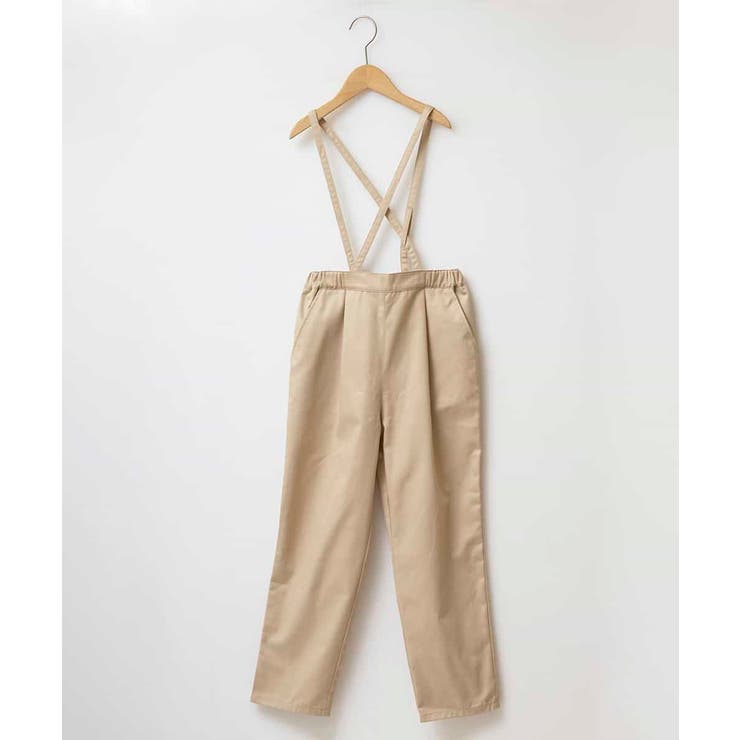 [140-150]【2WAY】サスペンダー付きテーパードパンツ | a.v.v【KIDS】 | 詳細画像31 