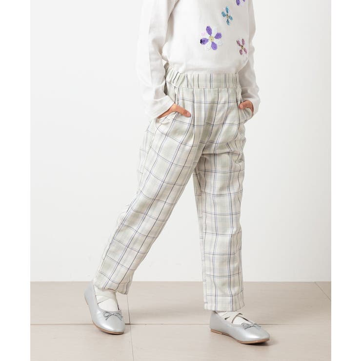 [140-150]【2WAY】サスペンダー付きテーパードパンツ | a.v.v【KIDS】 | 詳細画像8 