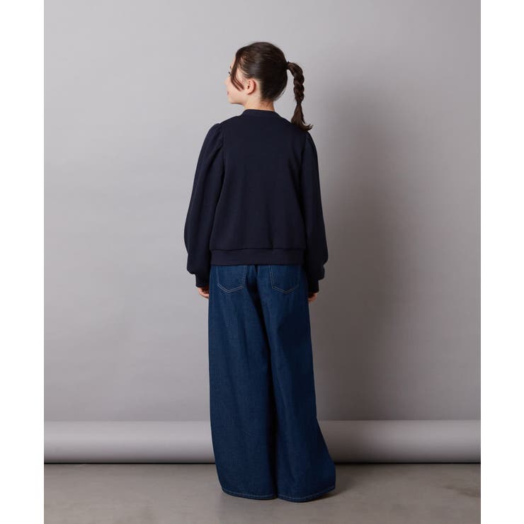 [100-130]デニムワイドパンツ | a.v.v【KIDS】 | 詳細画像21 