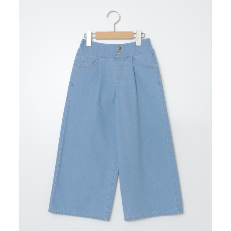 [100-130]デニムワイドパンツ | a.v.v【KIDS】 | 詳細画像48 