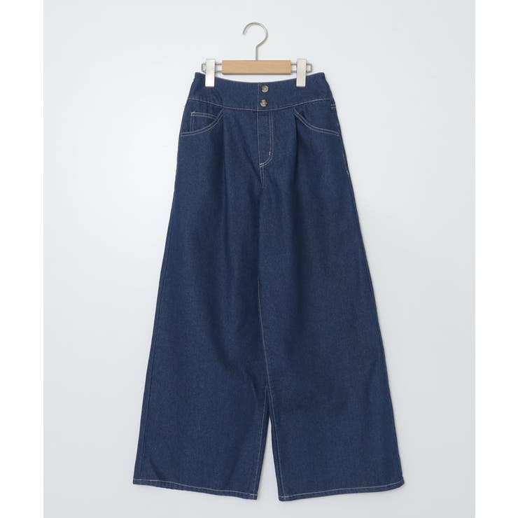 [100-130]デニムワイドパンツ | a.v.v【KIDS】 | 詳細画像54 