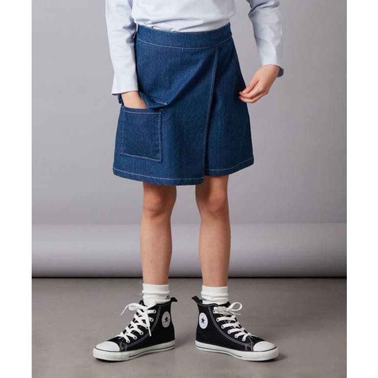 [100-130]カーゴポケットラップパンツ | a.v.v【KIDS】 | 詳細画像1 