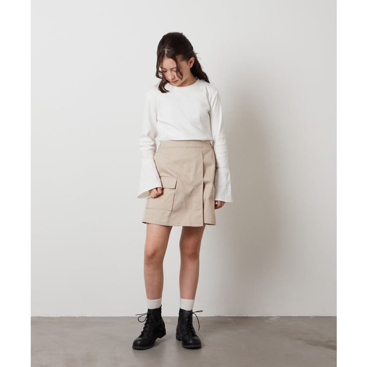 [100-130]カーゴポケットラップパンツ | a.v.v【KIDS】 | 詳細画像24 