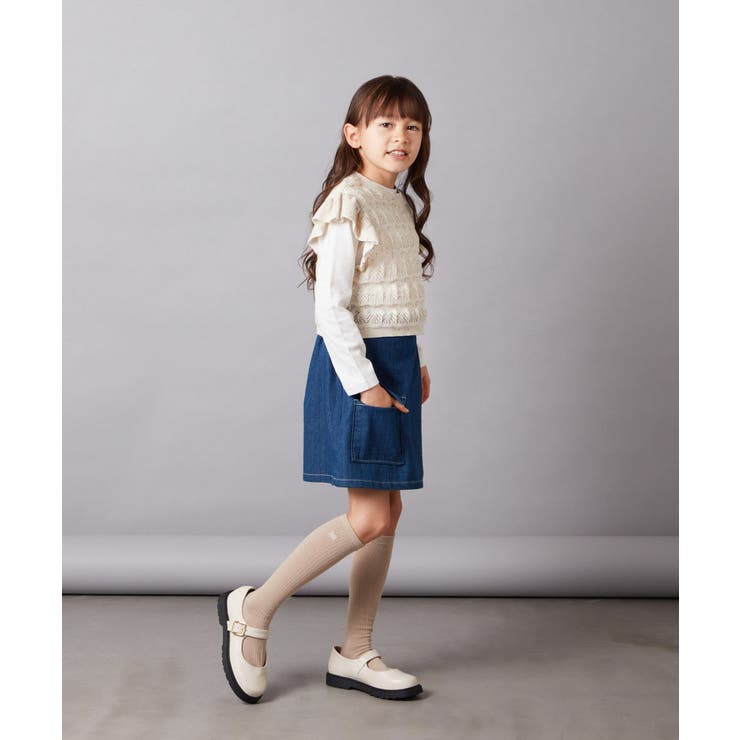 [100-130]カーゴポケットラップパンツ | a.v.v【KIDS】 | 詳細画像5 