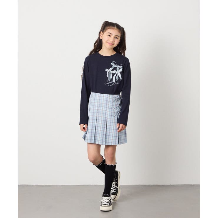 [110-130]サイドレースアップスカパン | a.v.v【KIDS】 | 詳細画像20 