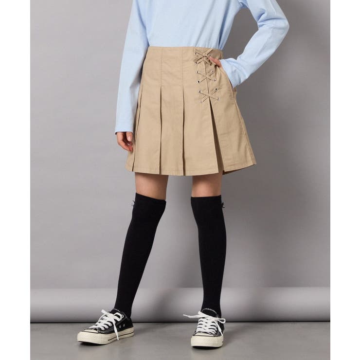 [110-130]サイドレースアップスカパン | a.v.v【KIDS】 | 詳細画像27 