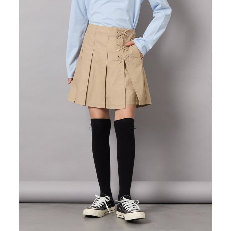 [110-130]サイドレースアップスカパン | a.v.v【KIDS】 | 詳細画像29 